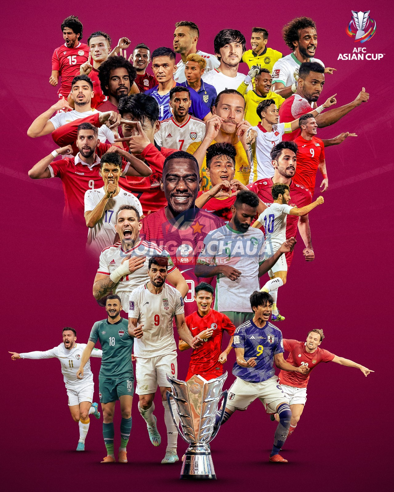 Các cầu thủ nổi bật của các đội tuyển tham dự AFC Asian Cup 2023