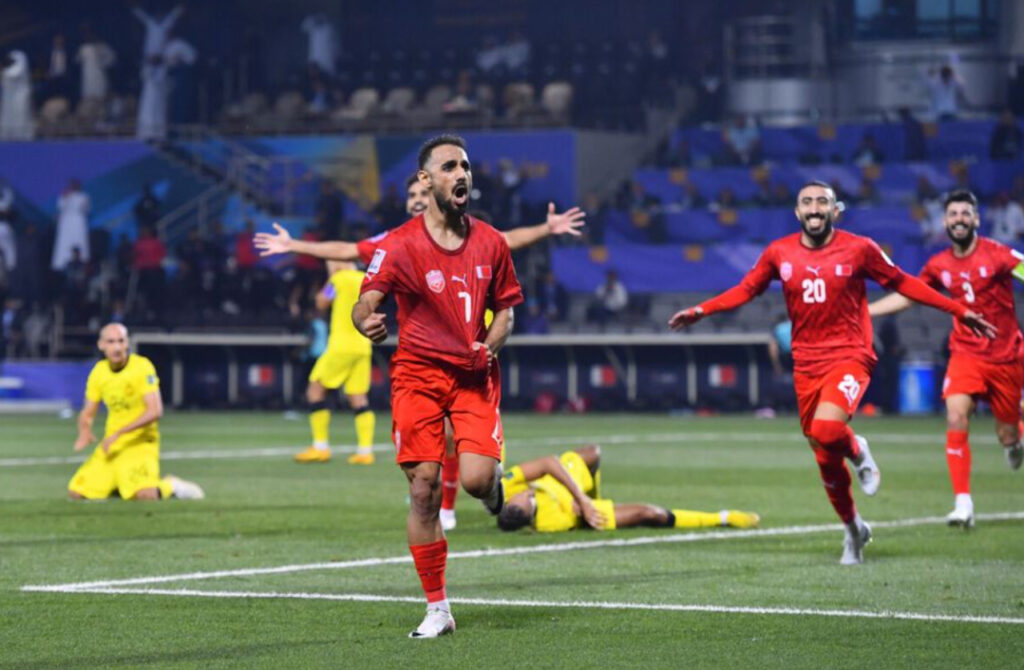 Ali Madan ghi bàn thắng duy nhất của trận đấu Bahrain 1-0 Malaysia