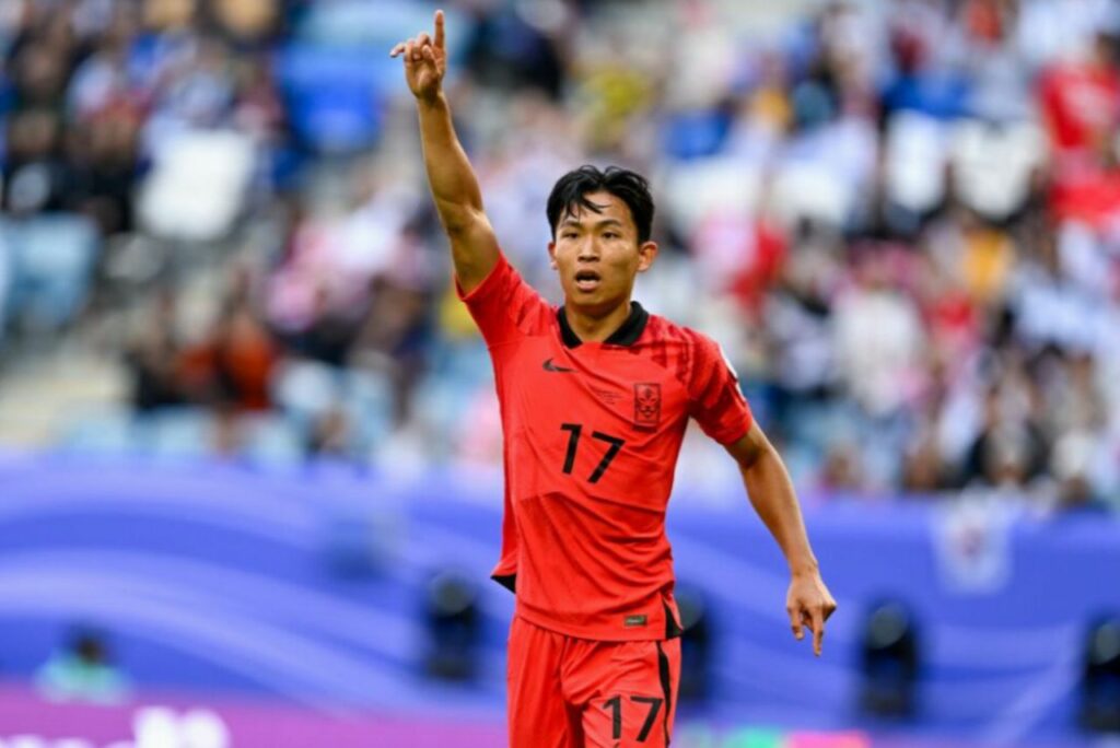 Hàn Quốc dẫn trước Malaysia trong hiệp 1 trận đấu Hàn Quốc 3-3 Malaysia