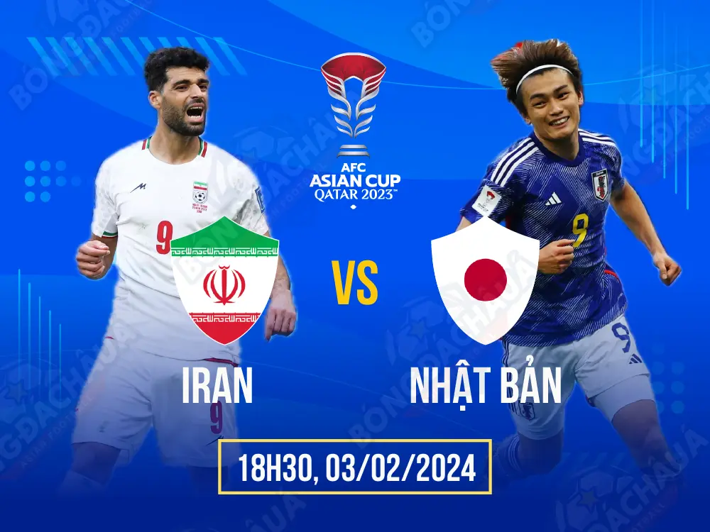 Iran vs Nhật Bản
