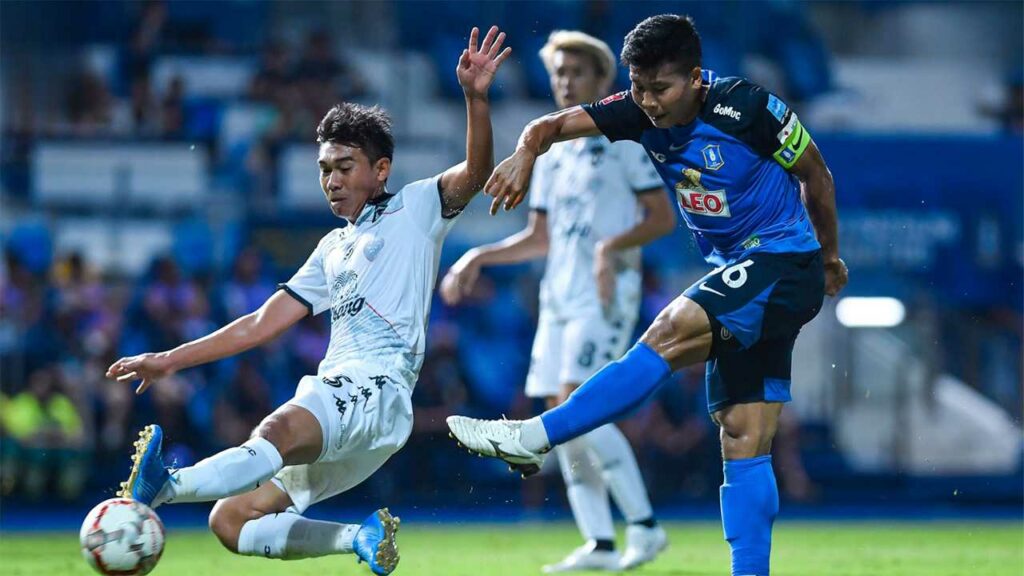 “Thỏ trắng” BG Pathum United thắng đậm 7-1 trước “Dơi lửa” Sukhothai FC vòng 21 Thai-League 2023/24