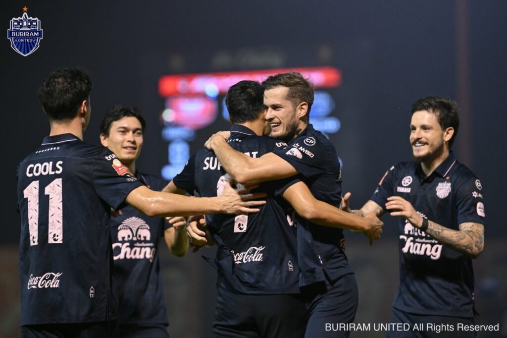 Buriram United có chiến thắng đậm đà 4-1 trước Ratchaburi FC tại vòng 25 Thai League 2023/24