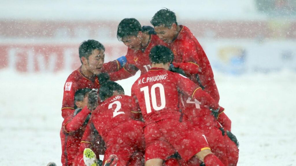 Trận “tuyết trắng” Thường Châu tại U23 châu Á 2018