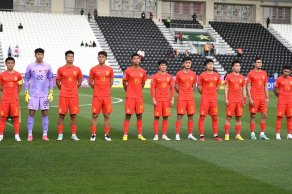 U23 Trung Quốc là đội tuyển đắt giá thứ 8 của giải đấu