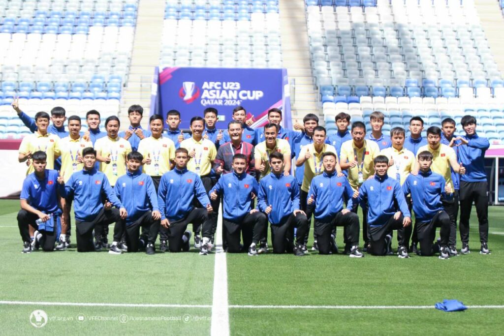 Đội tuyển U23 Việt Nam có cơ hội tham quan sân vận động Al Janoub