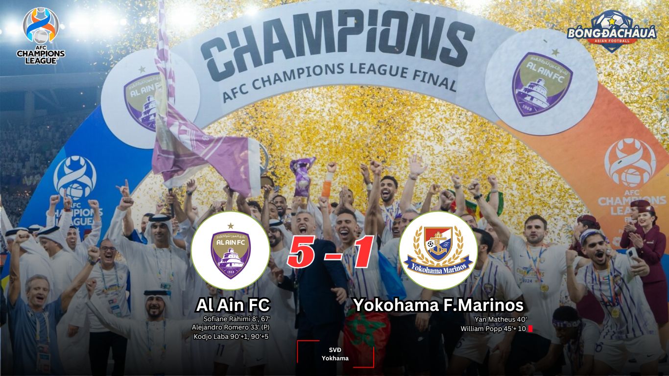 Al Ain 5-1 Yokohama F.Marinos