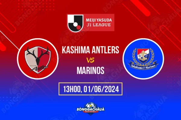 Kashima Antlers đối đầu Yokohama F. Marionos