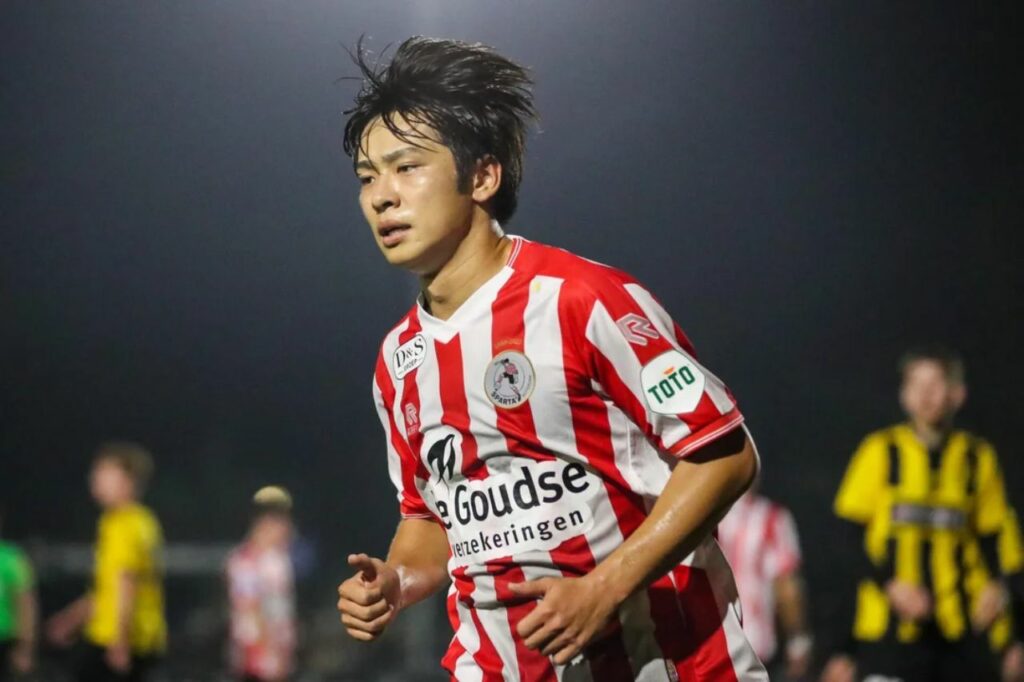 Koki Saito, 1 trong 6 Cầu Thủ U23 Nhật Bản, đang có màn trình diễn xuất sắc ở Hà Lan.