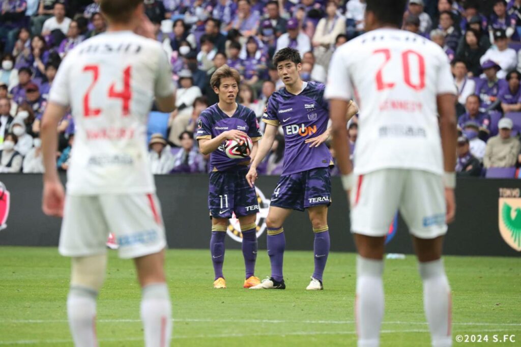 Chuỗi trận bất bại của Sanfrecce đã chính thức dừng lại ở con số 11 sau vòng 12 J-League 2024