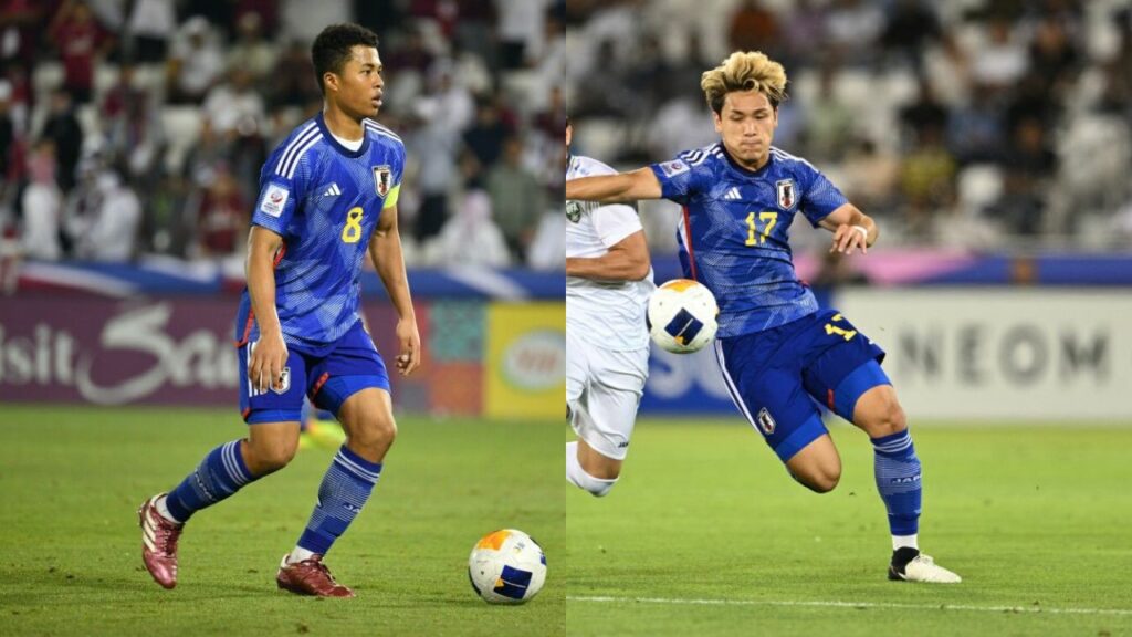 Kuryu Matsuki và đội trưởng Joel Chima Fujita là những cái tên chơi hay ở U23 Asian Cup vừa qua
