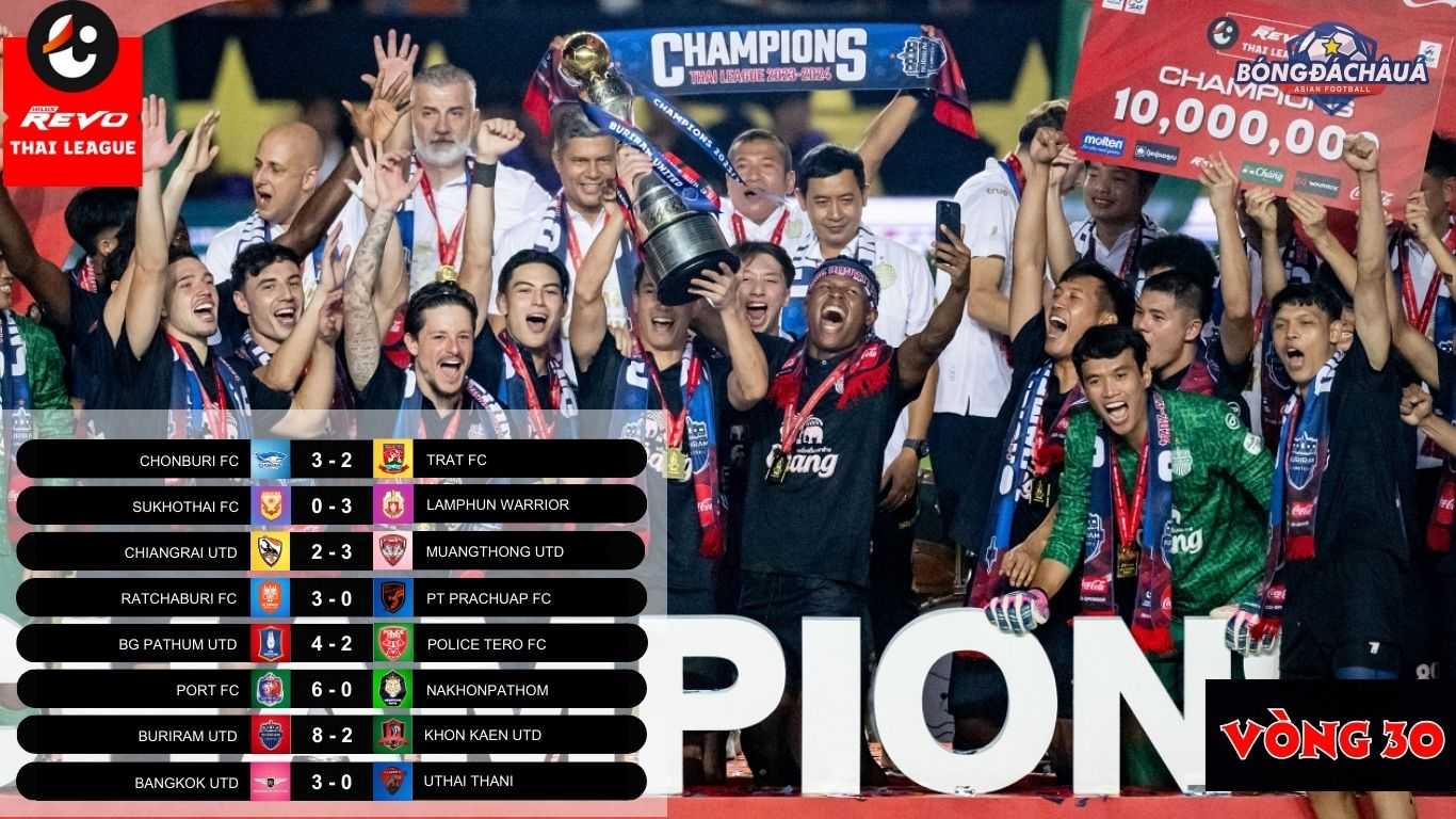 Vòng 30 Thai League 2023/24