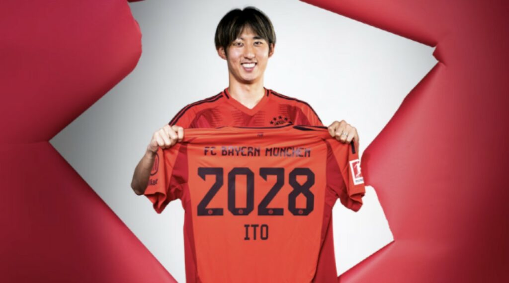 Trung vệ của ĐTQG Nhật Bản, Hiroki Ito, chính thức khoác áo Bayern Munich.