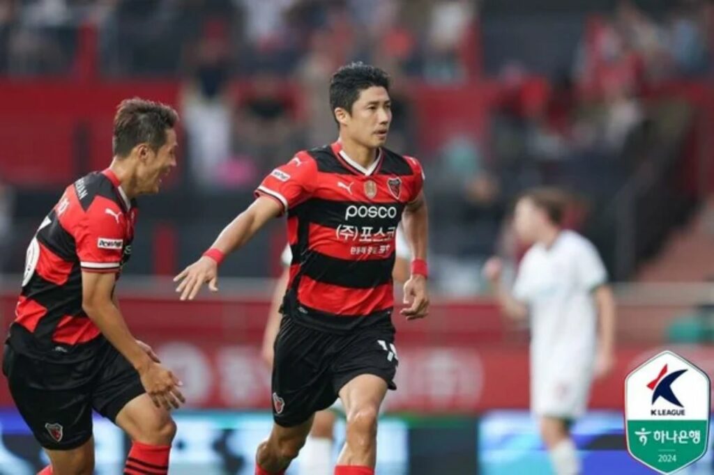 Pohang chỉ có được 1 điểm ở vòng 17 K-League 2024.