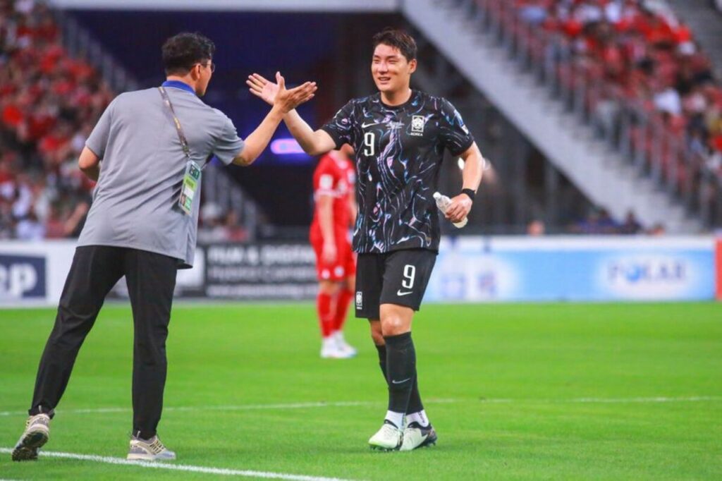 Tiền đạo Joo Min-kyu có bàn thắng đầu tiên trong màu áo ĐTQG.