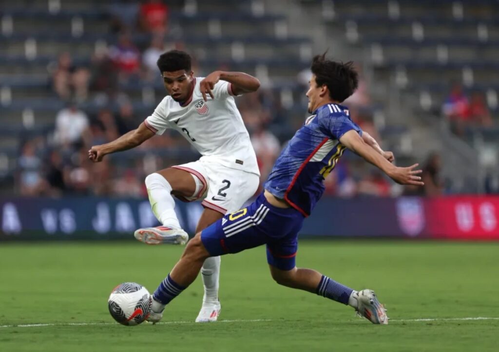 U23 U23 Nhật Bản giành chiến thắng 2-0 trước U23 Mỹ trong trận giao hữu trước thềm Olympic Paris 2024.