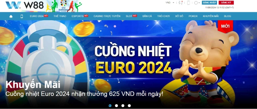 khuyến mãi cuồng nhiệt Euro 2024