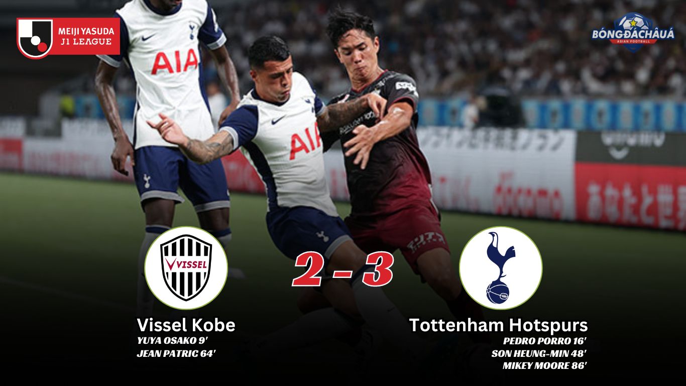 Vissel Kobe 2-3 Tottenham Hotspurs