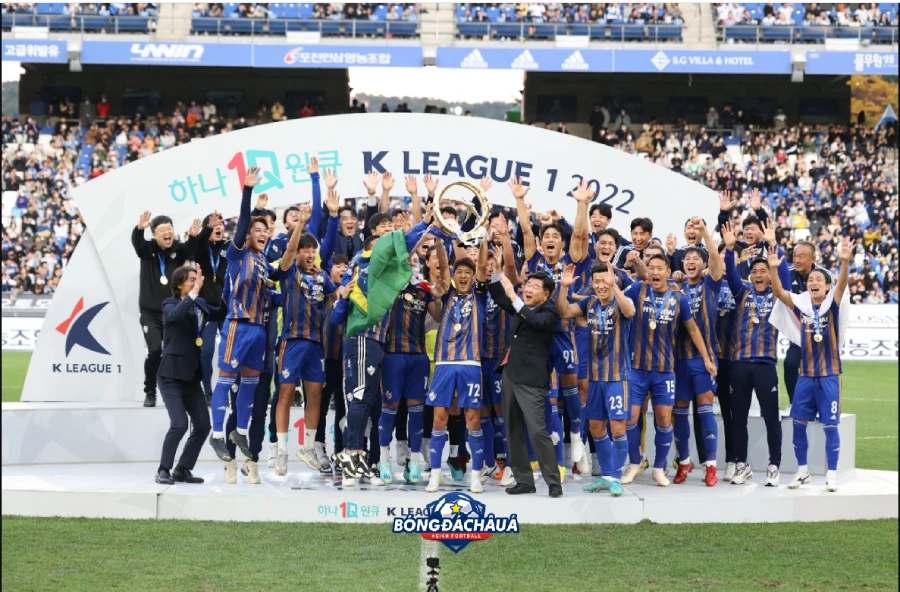 Ulsan HD vô địch K-league, K-League W88