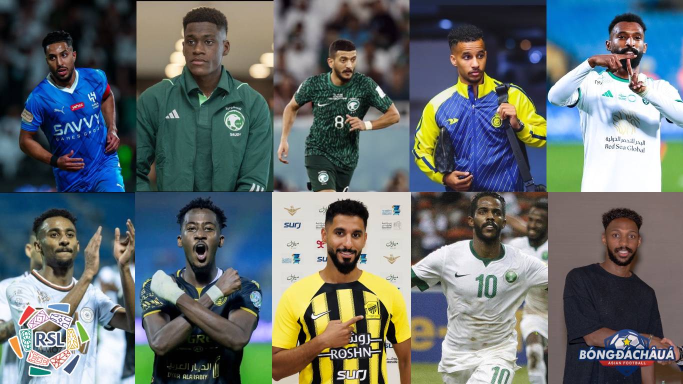 10 Cầu Thủ Ả Rập Xê Út Đáng Xem Nhất Saudi Pro League 2024/25