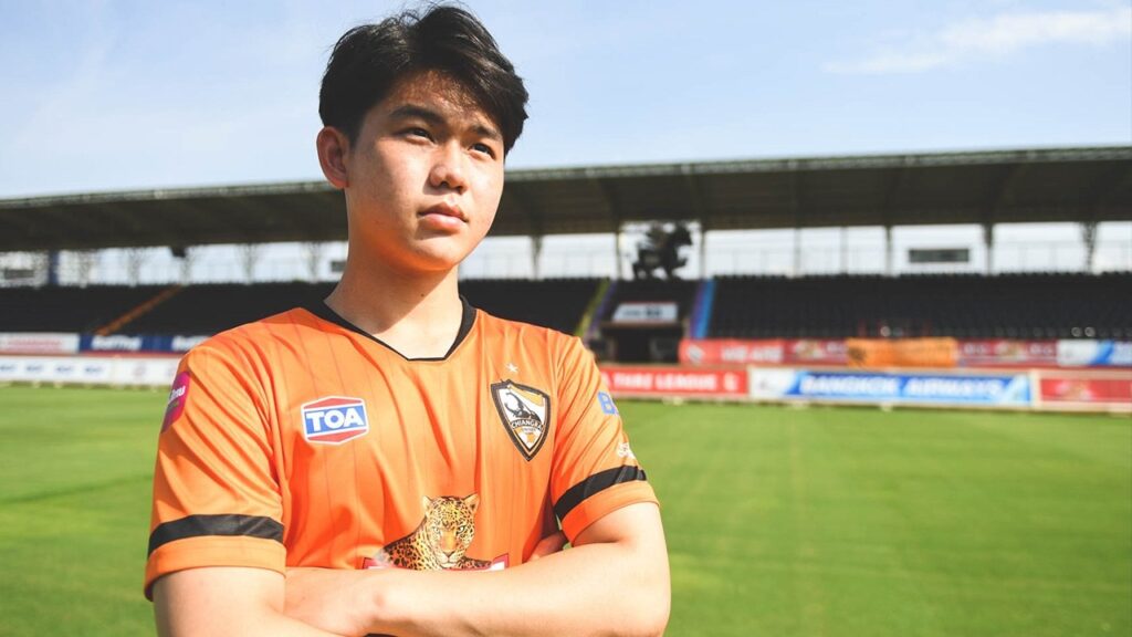 Gương mặt trẻ của đội hình Chiang Rai United - Thakdanai Jaihan. 