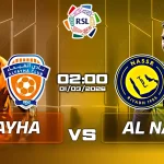 Al Fayha vs Al Nasr 01/03/2026