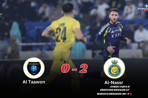 Al Taawon 0-2 Al Nassr