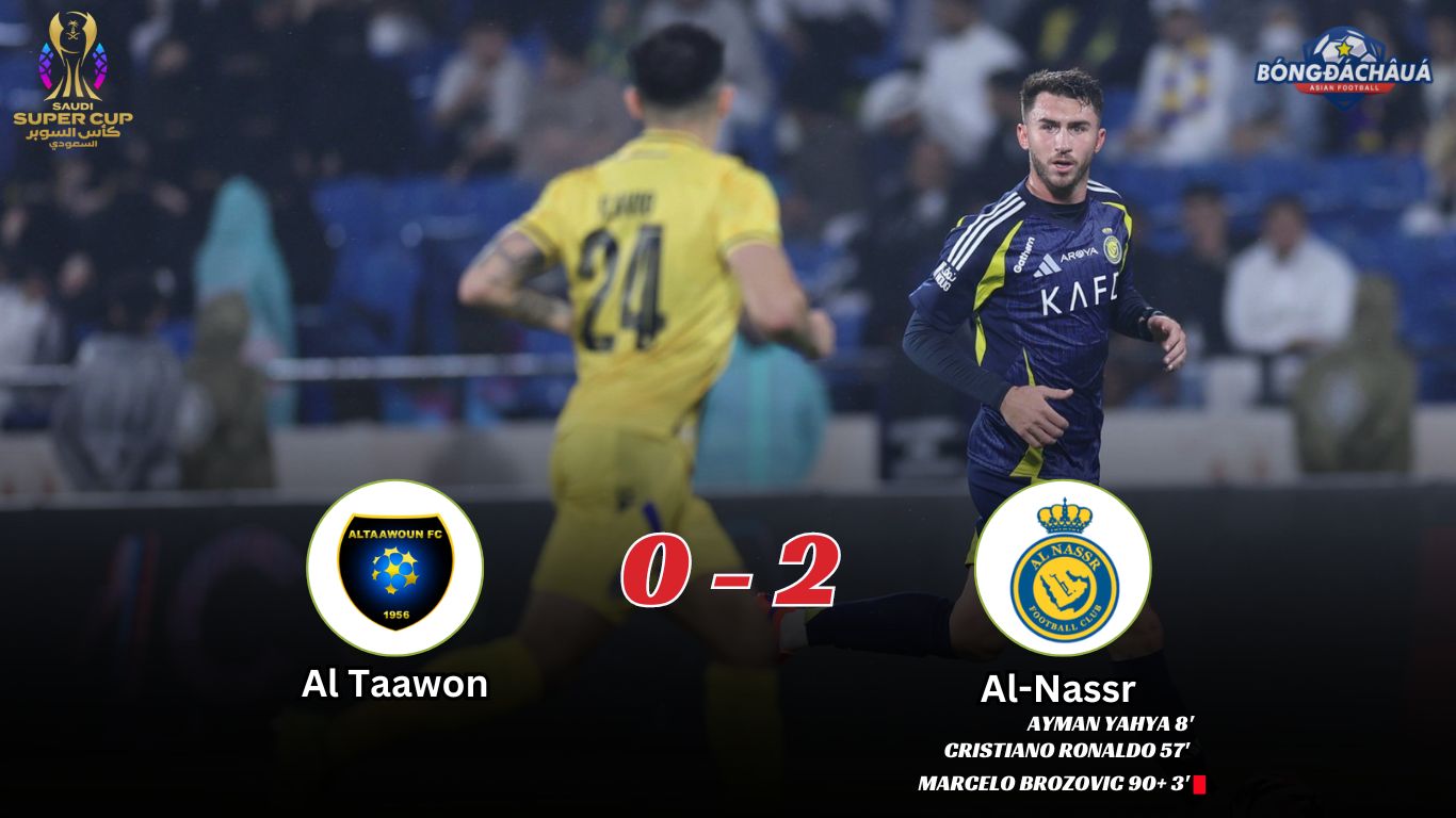 Al Taawon 0-2 Al Nassr