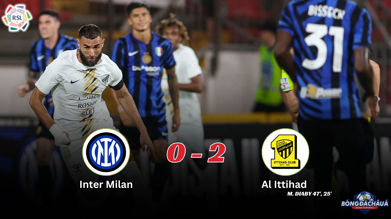 Inter Milan 0-2 Al Ittihad