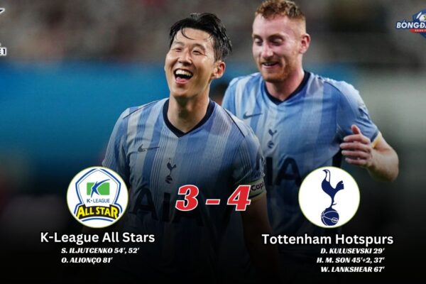 K-League All Stars 3-4 Tottenham Hotspurs