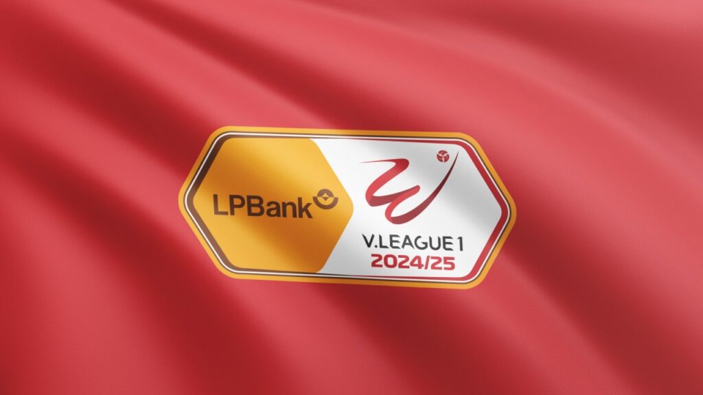 Logo mới V-League được thiết kế theo tên nhà tài trợ - LP Bank.