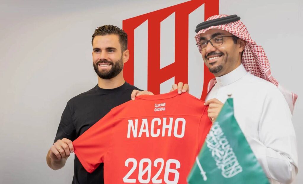 Nacho là bản hợp đồng đình đám của Al Qadsiah tại Saudi Pro League 2024/25