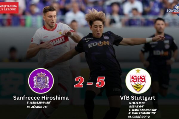 Sanfrecce Hiroshima 2-5 Stuttgart