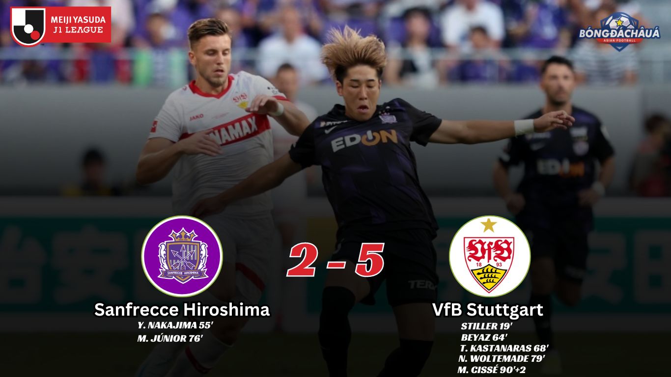 Sanfrecce Hiroshima 2-5 Stuttgart