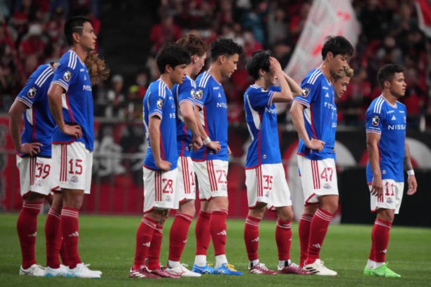  Yokohama F. Marinos sa sút thấy rõ ở mùa giải năm nay.