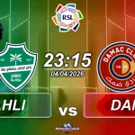 Al Ahli SC đối đầu Damac, 23h15 ngày 04042026
