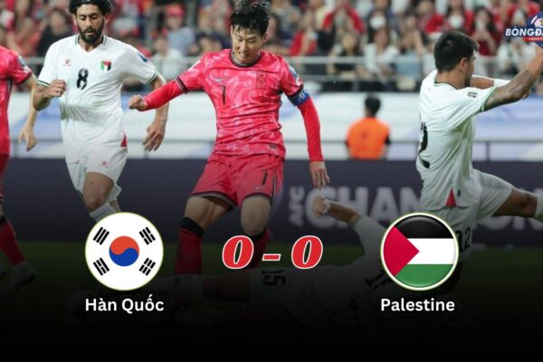 Hàn Quốc 0-0 Palestine