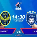 Incheon United đối đầu Ulsan HD, 14h30 ngày 11042026