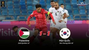 Palestine 1-1 Hàn Quốc