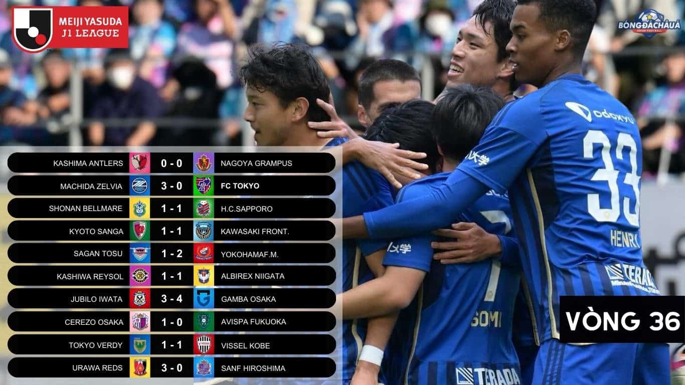 Vòng 36 J-League 2024