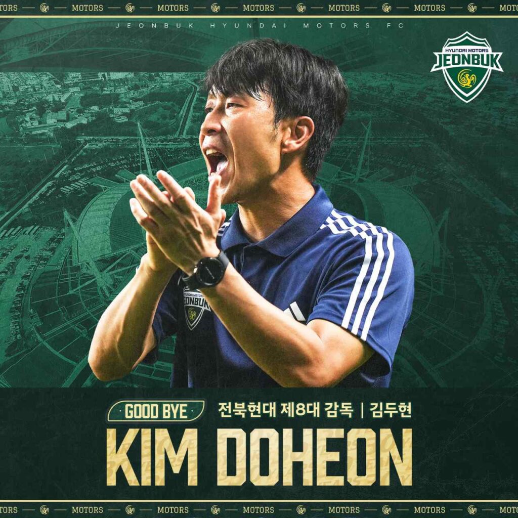 Jeonbuk chính thức chia tay HLV Kim Do-heon.