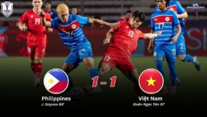 Philippines 1-1 Việt Nam