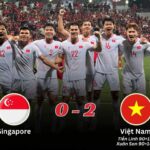 Singapore 0-2 Việt Nam