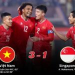 Việt Nam 3-1 Singapore