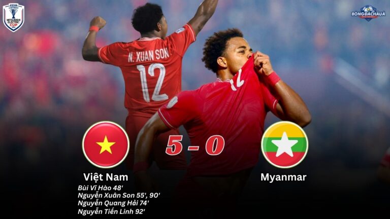 Việt Nam 5-0 Myanmar