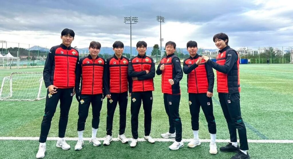 Các tân binh của Gangwon FC ở mùa giải mới.