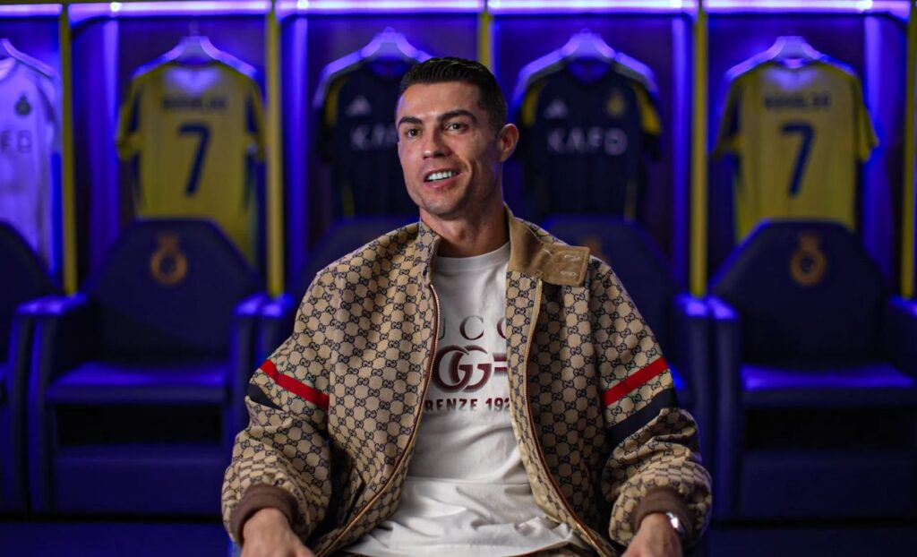 Ronaldo trong một buổi phỏng vấn mới đây.