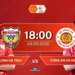 Hồng Lĩnh Hà Tĩnh đối đầu Công An Hà Nội