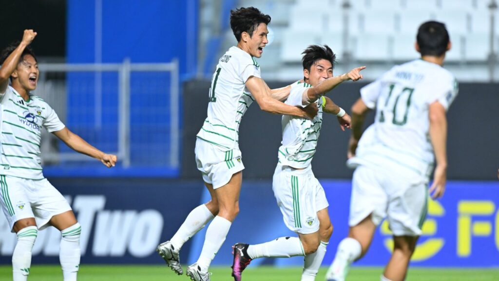 Jeonbuk Hyundai Motors huỷ diệt Port FC 4-0 trong trận lượt đi vòng 16 đội AFC Champions League Two 