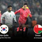 Hàn Quốc 1-1 Oman