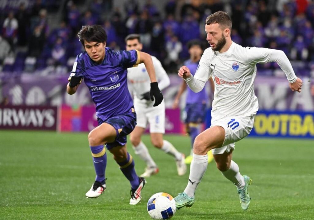 Sanfrecce Hiroshima hủy diệt Lion City Sailors với tỷ số đậm 6-1